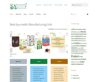 Sireayurveda.com(Sire Ayurveda) Screenshot