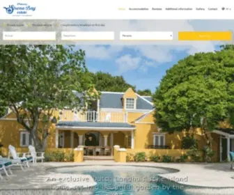 Sirenabay.com(Sirena Bay Estate has a private seaside setting and) Screenshot