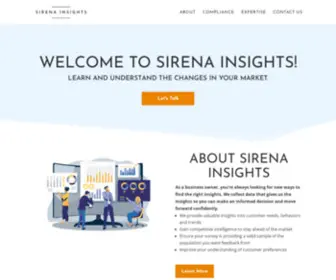 Sirenainsights.com(Sirena Insights) Screenshot