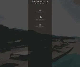 Sirene.com.tr(SIRENE HOTELS) Screenshot
