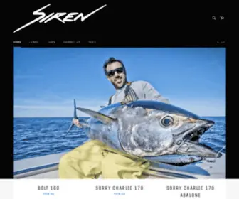 Sirenfishinglures.com(Siren Fishing Lures) Screenshot