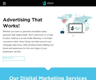 Sirenltd.com(Siren Group) Screenshot