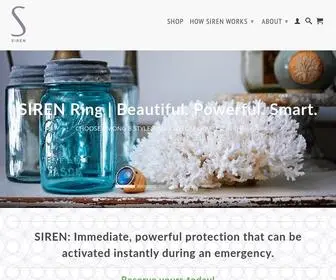 Sirenring.com(Introducing SIREN Ring) Screenshot