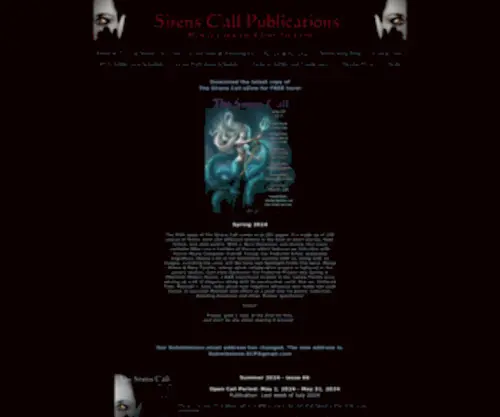 Sirenscallpublications.com(Sirens Call Publications) Screenshot