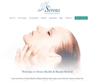 Sirensfelixstowe.co.uk(Sirens Health and Beauty Retreat) Screenshot