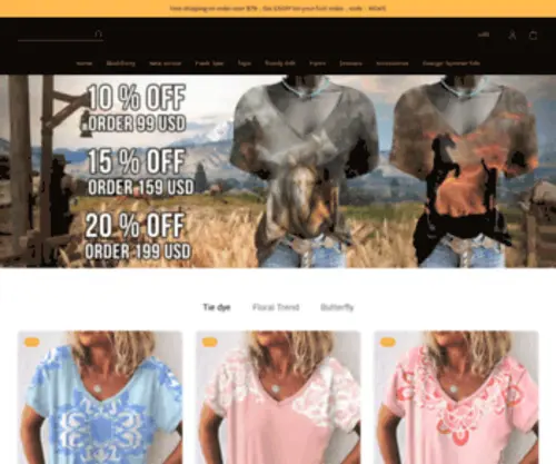 Sirensolar.com(Women's Online Clothes&Fashion Shopping) Screenshot