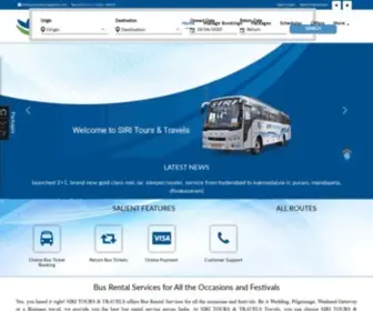 Siribus.com(Online bus ticket booking) Screenshot
