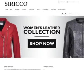 Siricco.com.au(Buy Online or In) Screenshot