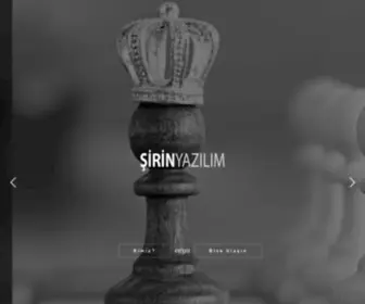 Sirinyazilim.com(Şirin Yazılım) Screenshot