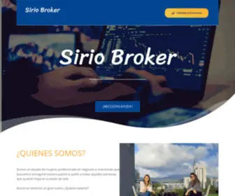 Siriobroker.com(SIRIO BROKER) Screenshot