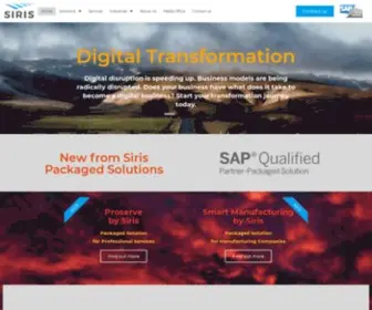 Siris.co.za(Business) Screenshot