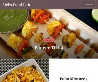 Sirisblog.com(Healthy and Vegetarian Life style) Screenshot