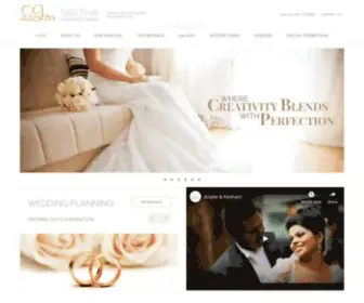 Siritha.com(Wedding Planners in Sri Lanka) Screenshot