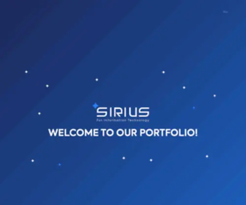 Sirius-IT.dev(Sirius Portfolio SIRIUS IT COMPANY) Screenshot