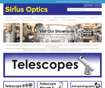 Sirius-Optics.com.au(Sirius Optics) Screenshot