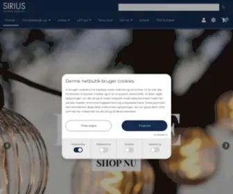 Sirius.dk(Forside) Screenshot