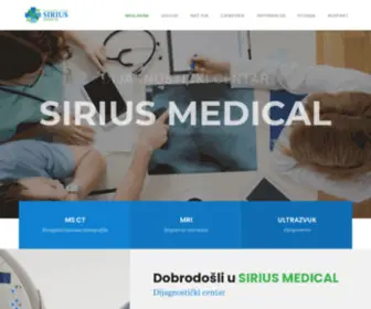 Siriusmedical.ba(Sirius Medical) Screenshot