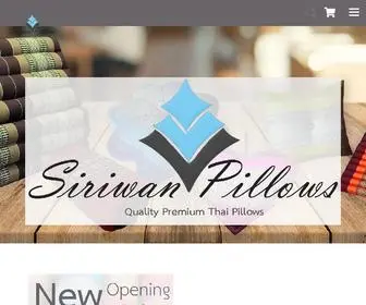 Siriwanpillows.com(Siriwan Pillows) Screenshot