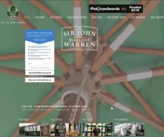 Sirjohnborlasewarren.co.uk(The Station Hotel) Screenshot