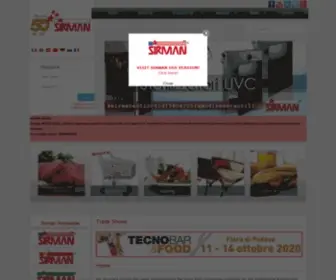 Sirman.com(Professional equipment for excellent performance) Screenshot