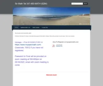 Sirmath.com(Sir Math TelMATHHome) Screenshot