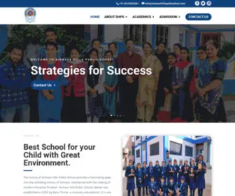 Sirmaurhillspublicschool.com(Sirmaur Hills Public School) Screenshot