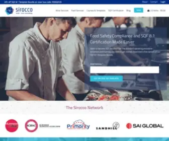 Siroccoconsulting.com(Sirocco Food Safety Consultants) Screenshot
