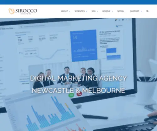 Siroccodigital.com.au(Digital Marketing Agency) Screenshot