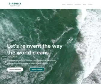 Sironixrenewables.com(Sironix Renewables) Screenshot