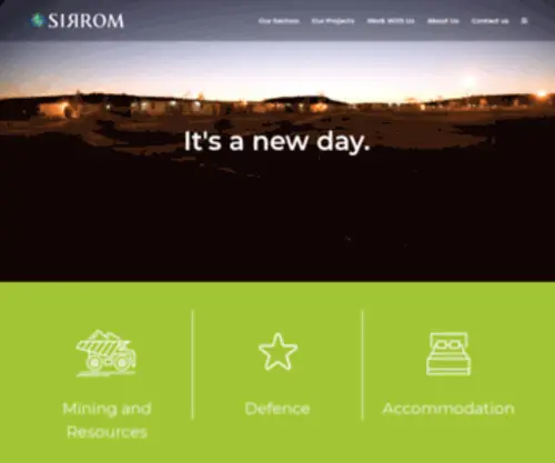 Sirromcorp.com(Sirrom Corporation) Screenshot