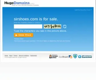 Sirshoes.com(Shop for over 300) Screenshot