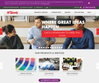 Sirspeedy.com(Sir speedy) Screenshot