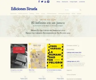 Siruela.com(Ediciones Siruela) Screenshot