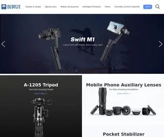 Sirui.com(SIRUI®Official Store SIRUI®) Screenshot