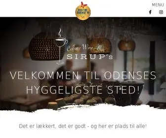 Sirupsbar.dk(Sirup's Coffee Wine Bar) Screenshot