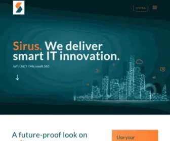 Sirus.be(We are a dynamic IT company) Screenshot