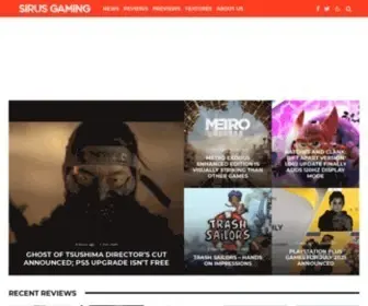 Sirusgaming.com(Sirus Gaming) Screenshot