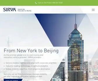 Sirva.com(SIRVA Worldwide Relocation & Moving Services) Screenshot