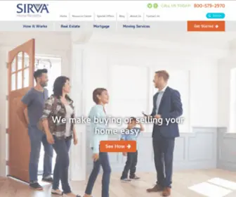 Sirvahomebenefits.com(SIRVA Home Benefits) Screenshot