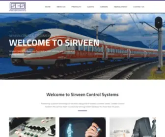 Sirveen.com(Sirveen Control Systems Pvt Ltd) Screenshot