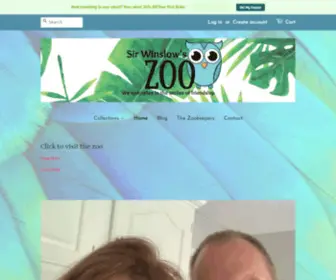 Sirwinslowszoo.com(Stuffed Animals) Screenshot