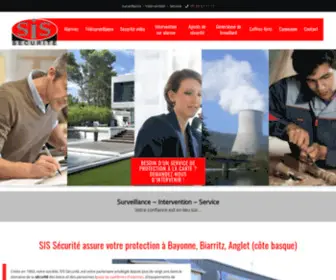 Sis-Securite.com(SIS SECURITE) Screenshot