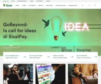 Sisal.com(News, governance e principali dati finanziari di Sisal) Screenshot