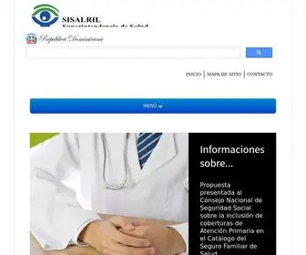 Sisalril.gov.do(Superintendencia de Salud y Riesgos Laborales) Screenshot