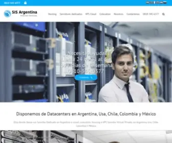 Sisargentina.com(VPS y Servidores en Argentina) Screenshot