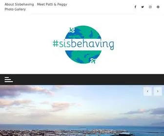 Sisbehaving.com(Sisbehaving Travel and Adventure) Screenshot