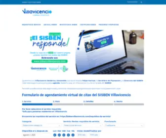 Sisbenvillavicencio.com(sisbenvillavicencio) Screenshot