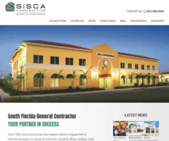 Siscaconstruction.com(Siscaconstruction) Screenshot