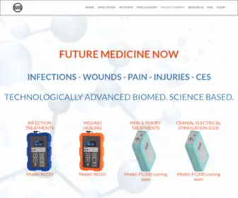 Siselectromed.com(SIS Electrotherapy) Screenshot