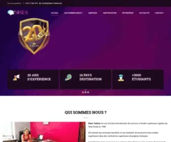Sises-Tunisia.com(Sises) Screenshot